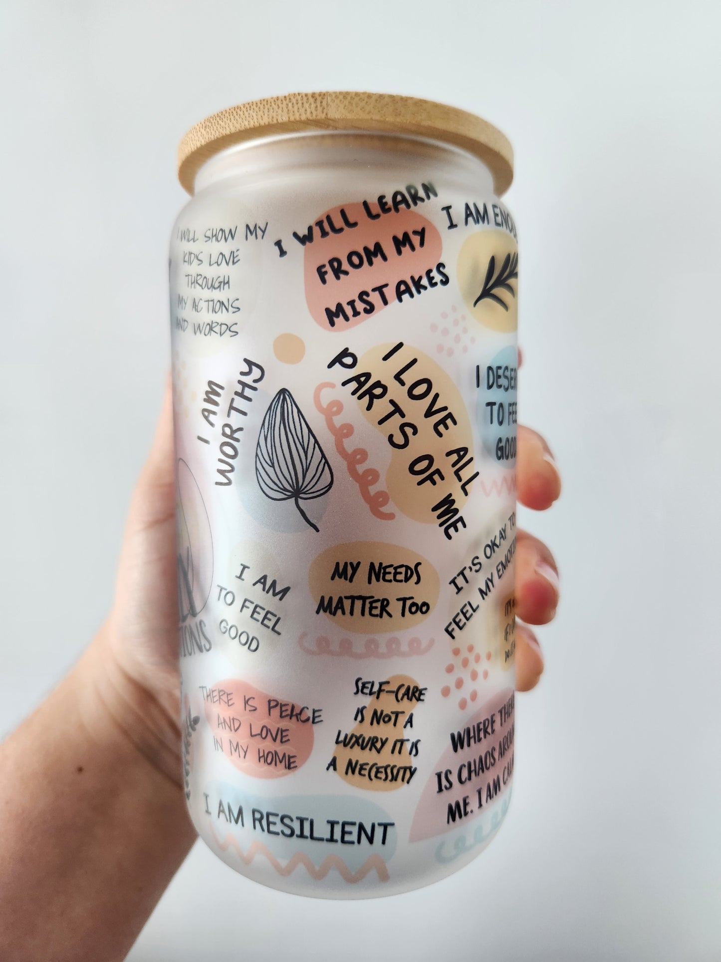 Custom Glass Can Cup