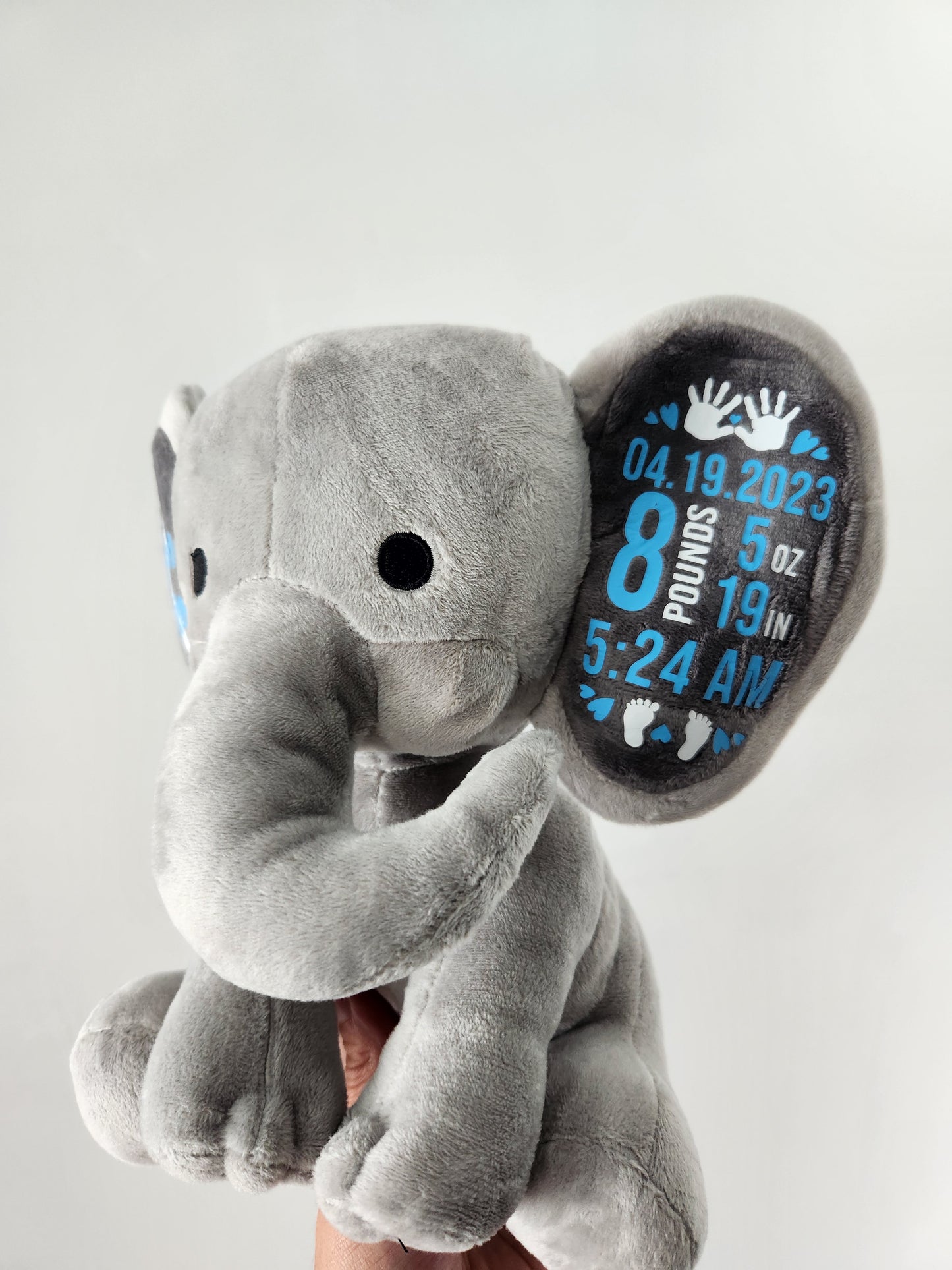 Keepsake Birthstat Elephant