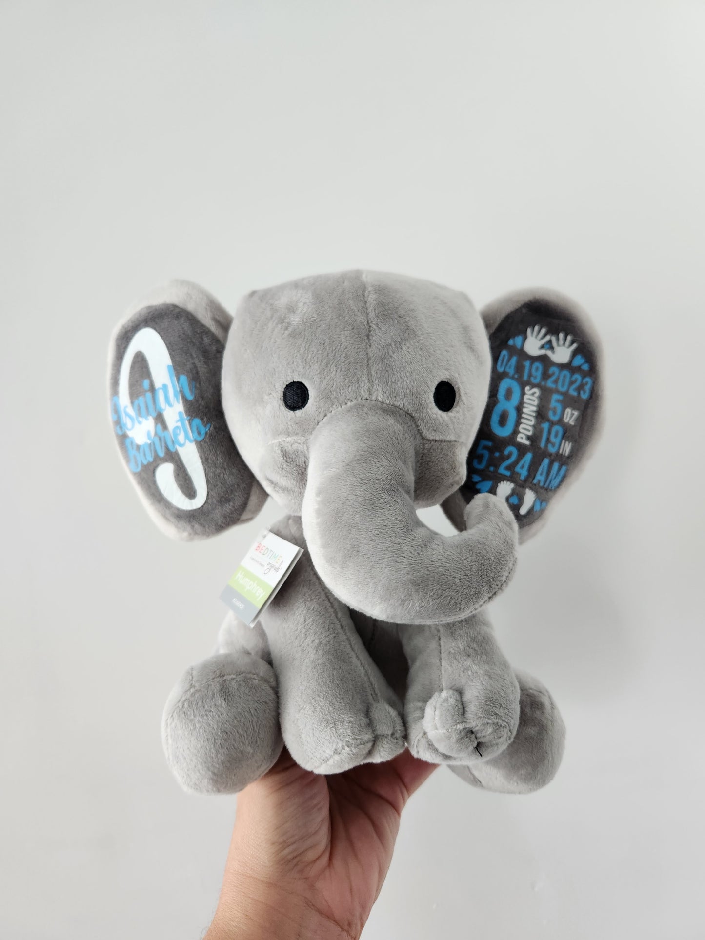 Keepsake Birthstat Elephant