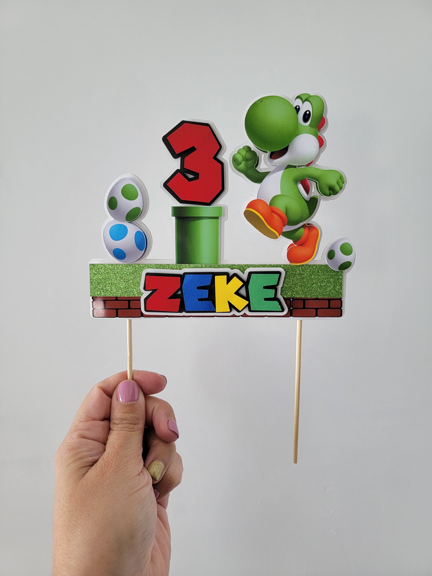 3D Custom Cake Topper Birthday Cake Topper