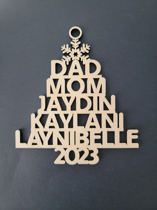 Family Tree Ornament