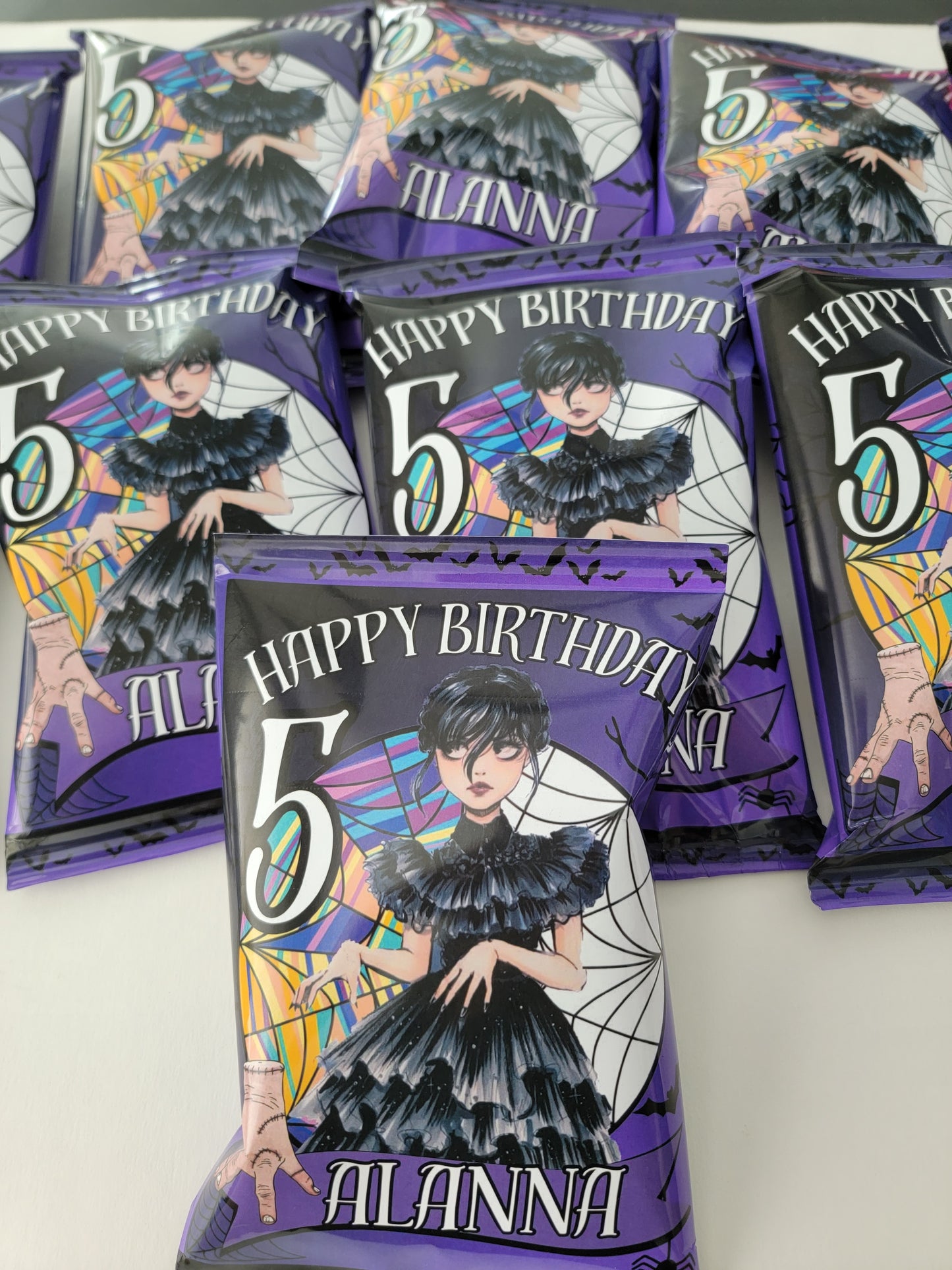 Custom Party Treats Favors, Custom Chip Bags, Custom Rice Krispies, Custom Chocolate