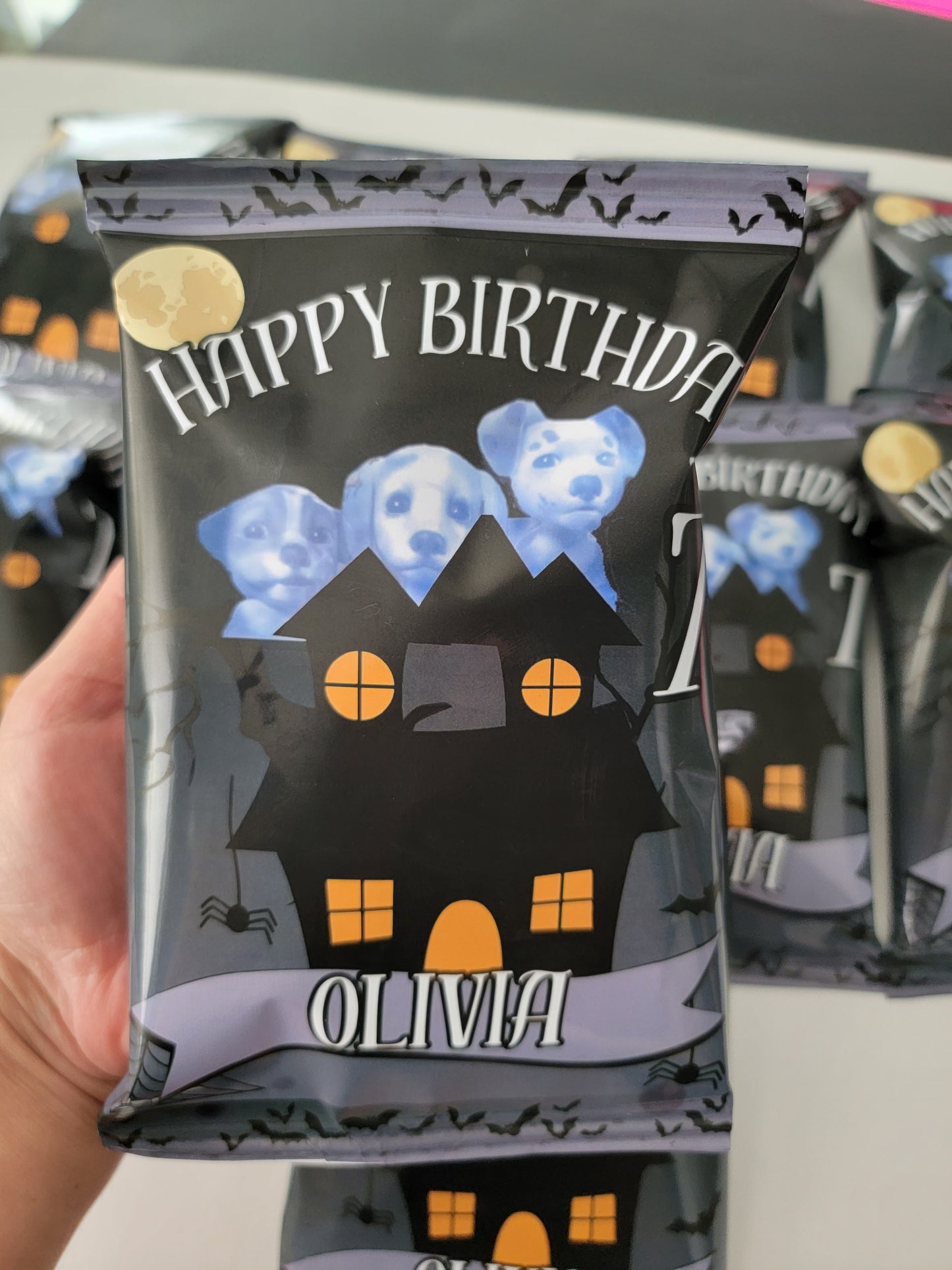 Custom Party Treats Favors, Custom Chip Bags, Custom Rice Krispies, Custom Chocolate