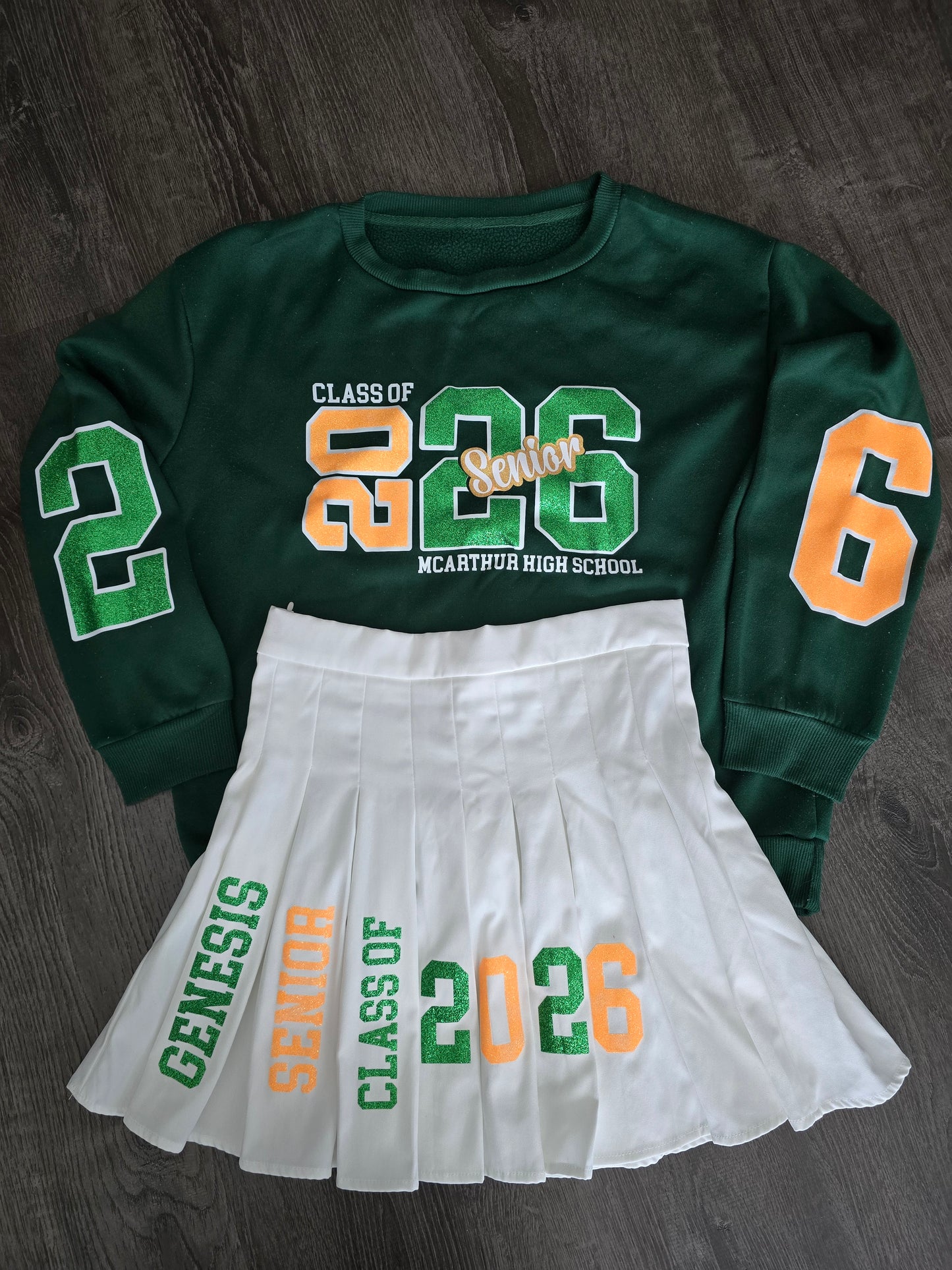 Custom Senior 2026 Sets, Senior Jeans, Senior Sweater, Senior Corset
