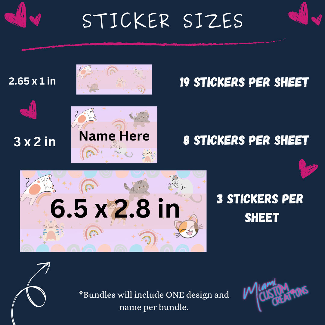 Back to School Labels