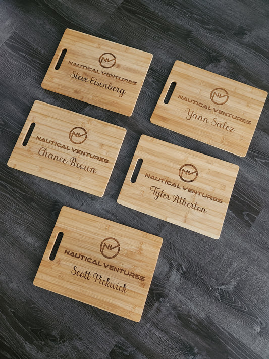 Engraved Bamboo Cutting Board