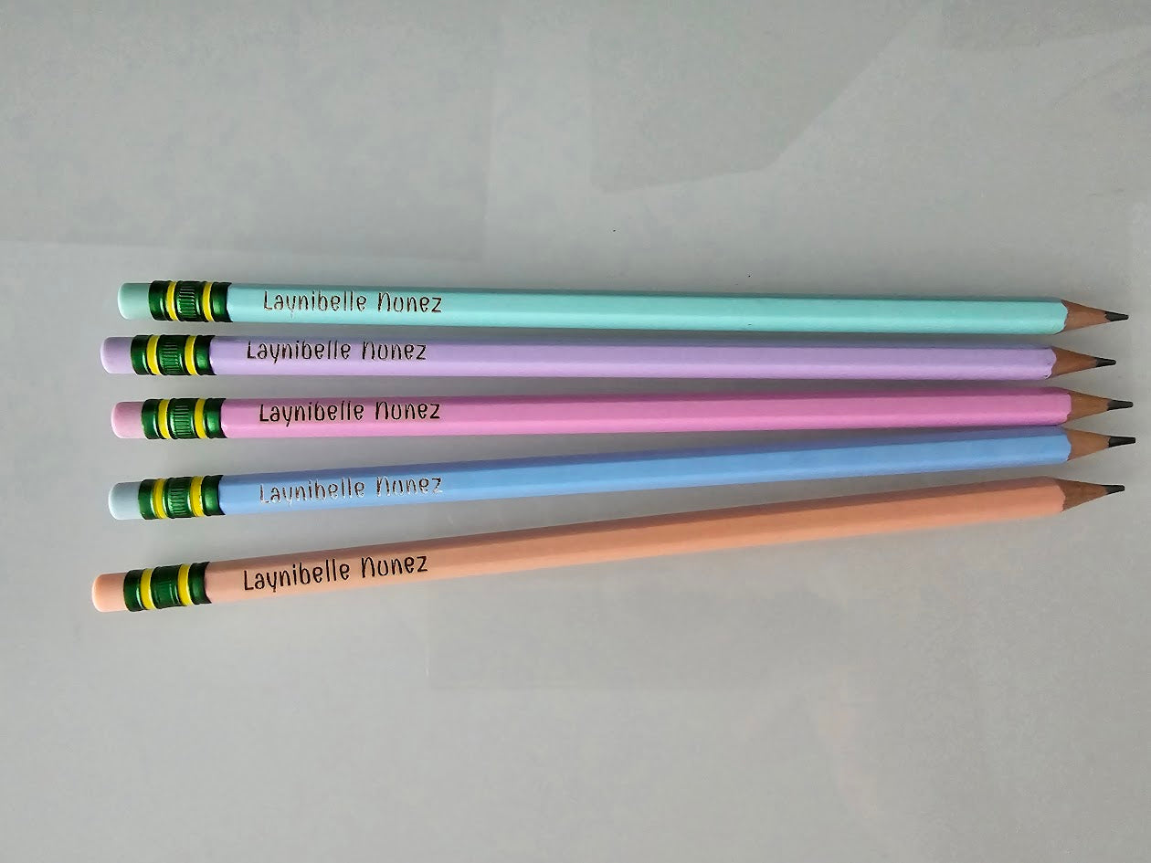 Engraved Pencils