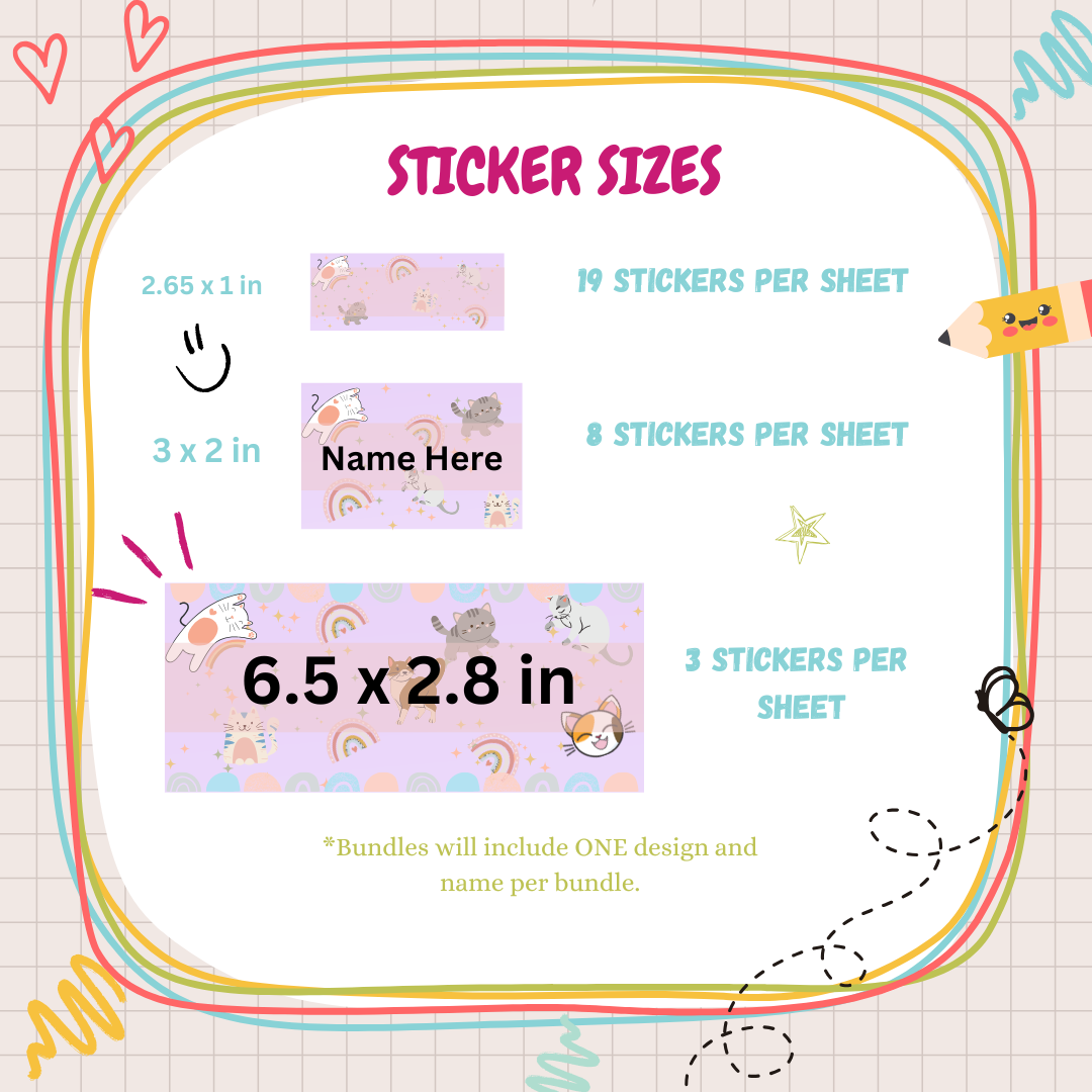 Back to School Labels