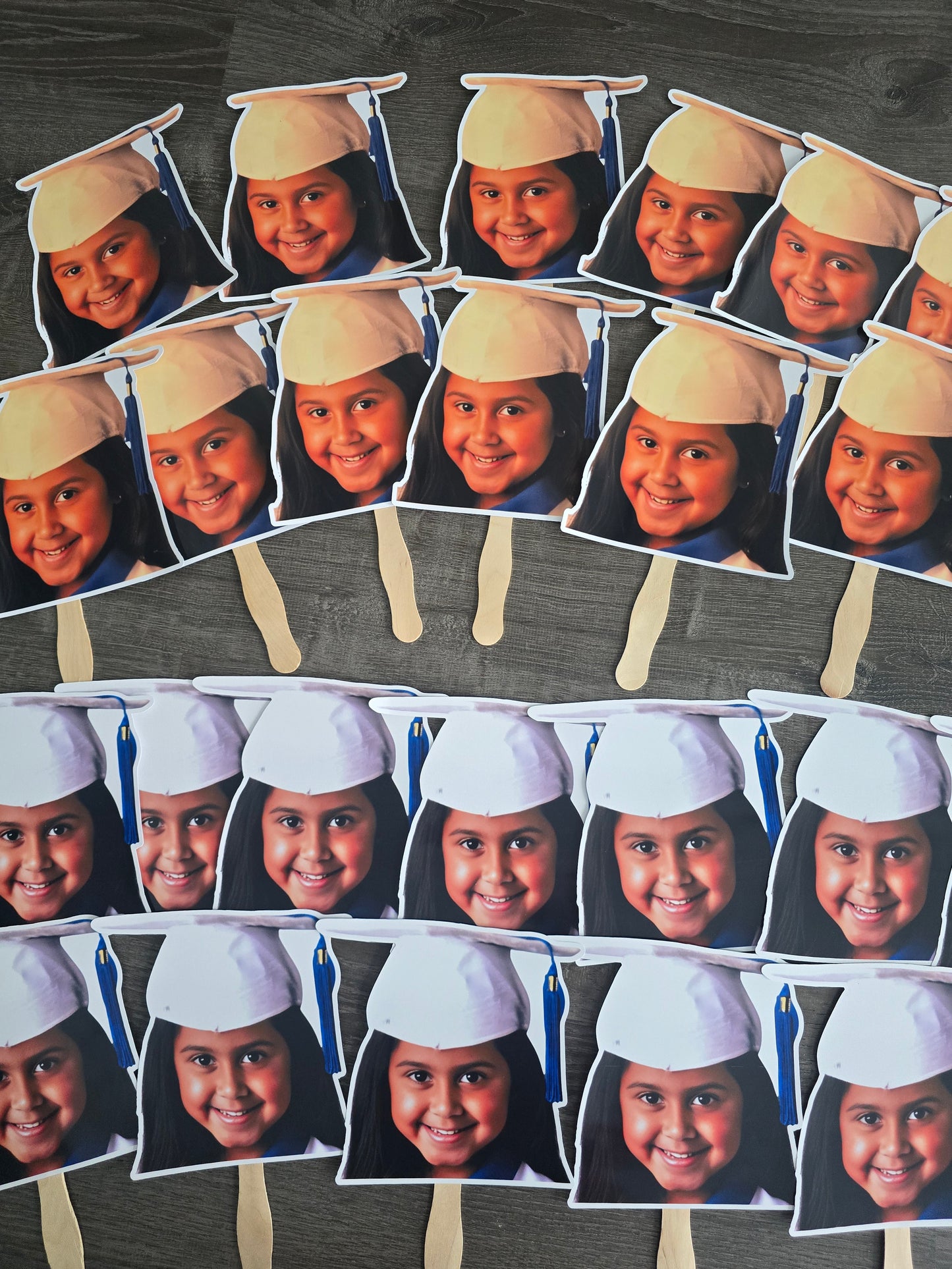 Graduation Fan / Custom Graduation Fan Cutout / Class of 2026 Fan