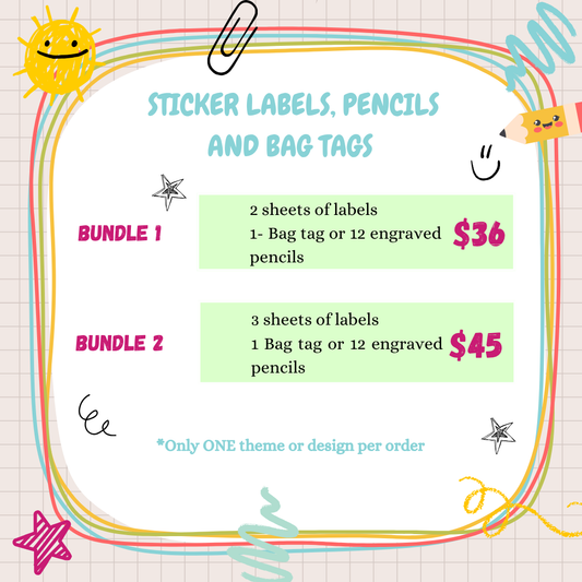 Back to School Labels